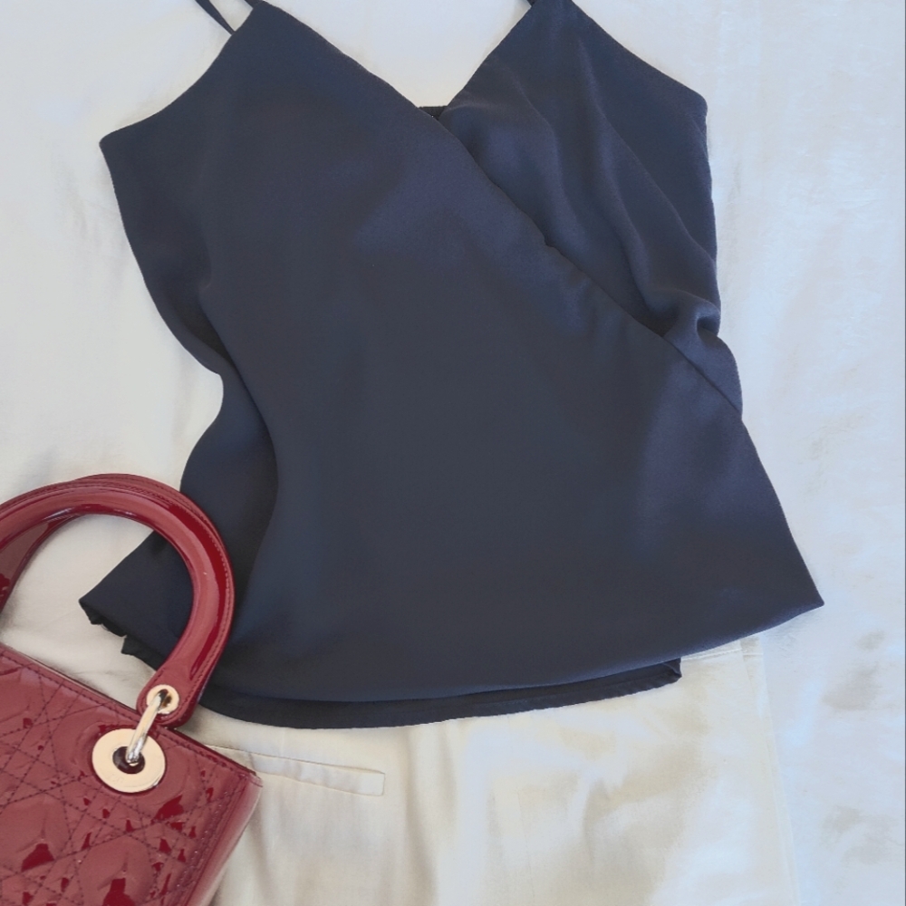 Veronica M camisole top in navy